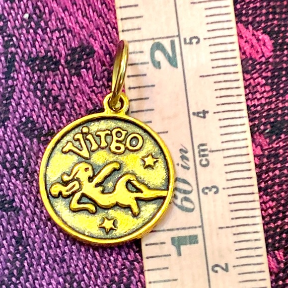 5/$10❤️❤️❤️NEW Brass VIRGO-Practical Charm - Picture 3 of 3
